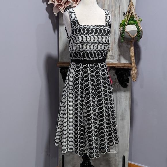 NWT Alex Marie "Penelope" embroidered crochet dress - Picture 3 of 10